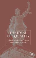 The ideal of equality /