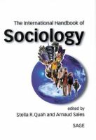 The international handbook of sociology /