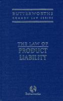 The law of product liability /