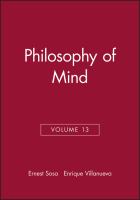 The philosophy of mind /