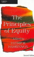 The principles of equity /