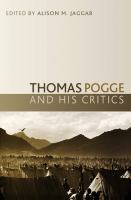 Thomas Pogge and his critics /