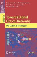 Towards digital optical networks COST action 291 final report /