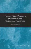 Ulster-New Zealand migration and cultural transfers /