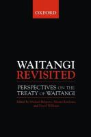 Waitangi revisited : perspectives on the Treaty of Waitangi /
