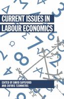 Current issues in labour economics /