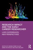 Research impact and the early-career researcher /
