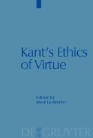 Kant's ethics of virtues