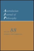 The Australasian journal of psychology and philosophy.