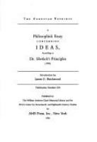 A Philosophick essay concerning ideas, according to Dr. Sherlock's principles /