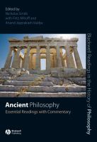 Ancient philosophy : essential readings with commentary /