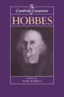 The Cambridge companion to Hobbes /
