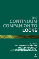 The Continuum companion to Locke /