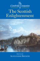 The Cambridge companion to the Scottish Enlightenment /