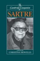 The Cambridge companion to Sartre /
