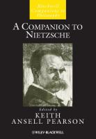 A companion to Nietzsche /