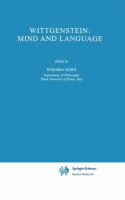 Wittgenstein : mind and language /