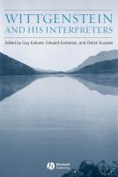 Wittgenstein and his interpreters : essays in memory of Gordon Baker /