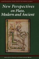 New perspectives on Plato, modern and ancient /