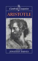 The Cambridge companion to Aristotle /