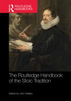 The Routledge handbook of the Stoic tradition /