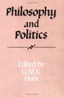 Philosophy and politics /