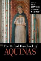 The Oxford handbook of Aquinas /
