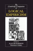 The Cambridge companion to logical empiricism /