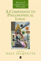 A companion to philosophical logic /