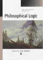 The Blackwell guide to philosophical logic /