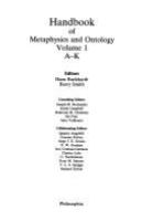 Handbook of metaphysics and ontology /