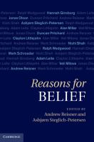Reasons for belief /