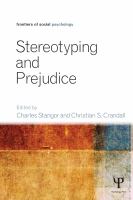 Stereotyping and prejudice /