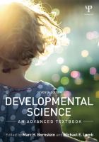 Developmental science : an advanced textbook /