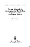Formal methods in developmental psychology : progress in cognitive development research /