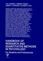 Handbook of research and quantitative methods in psychology : for students and professsionals /