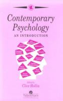 Contemporary psychology : an introduction /