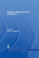 Cognitive skills and their acquisition /