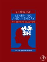 Concise learning and memory : the editor's selection /