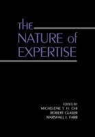 The Nature of expertise /