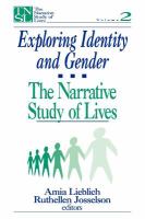 Exploring identity and gender : the narrative study of lives /