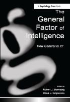 The general factor of intelligence : how general is it? /