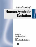 Handbook of human symbolic evolution /