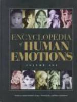 Encyclopedia of human emotions /