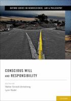 Conscious will and responsibility /