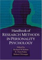 Handbook of research methods in personality psychology /