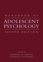 Handbook of adolescent psychology /