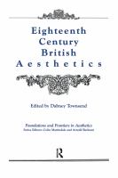 Eighteenth-century British aesthetics /