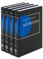 Encyclopedia of aesthetics /