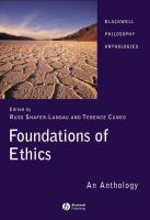 Foundations of ethics : an anthology /